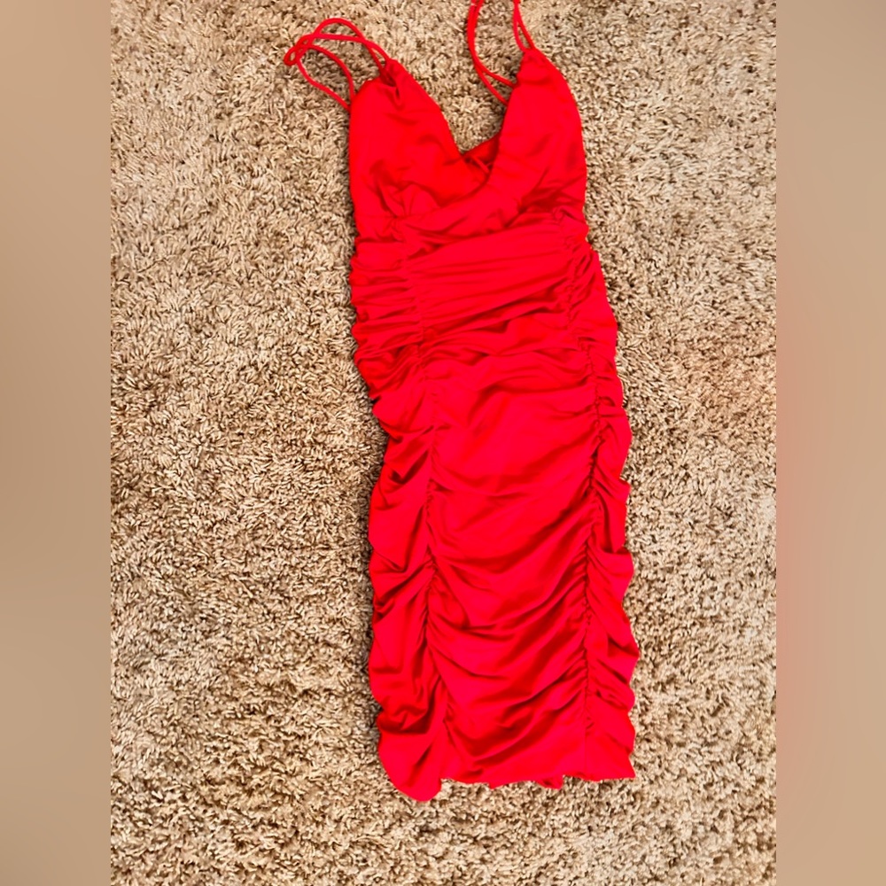 Red dress